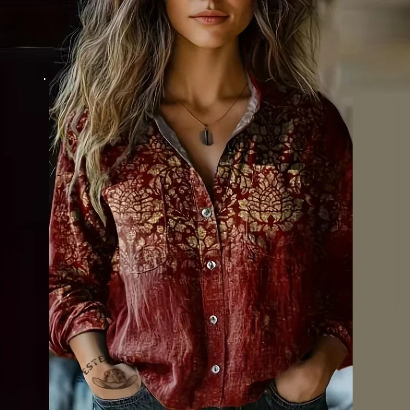 Jayla | Bohemian Vintage Blouse