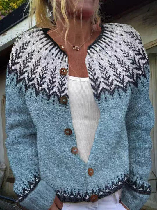 Women's Retro Cardigan