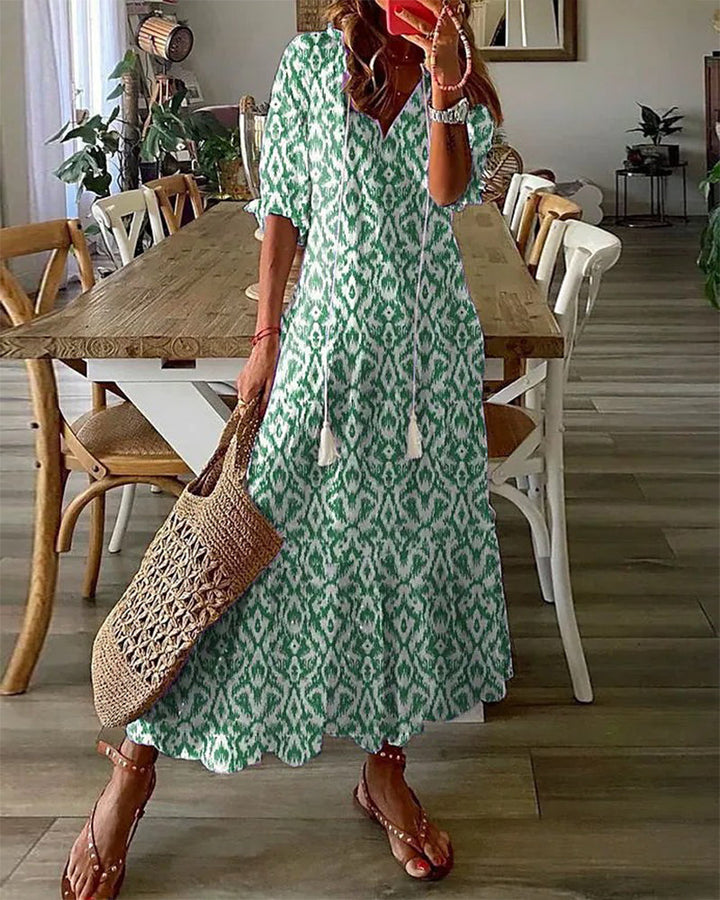 Allison | Boho Tummy Coverage Dress