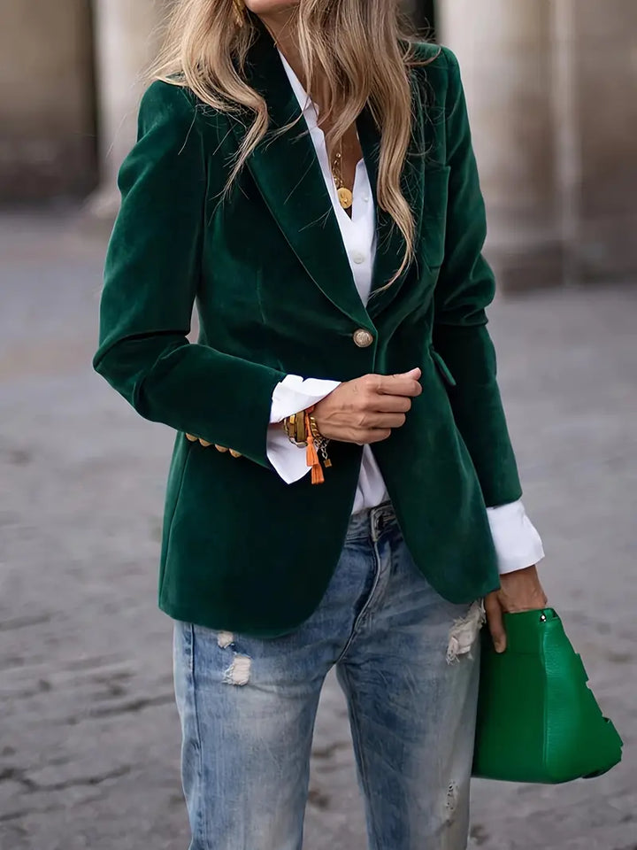 Women's velvet jacket for Elegant