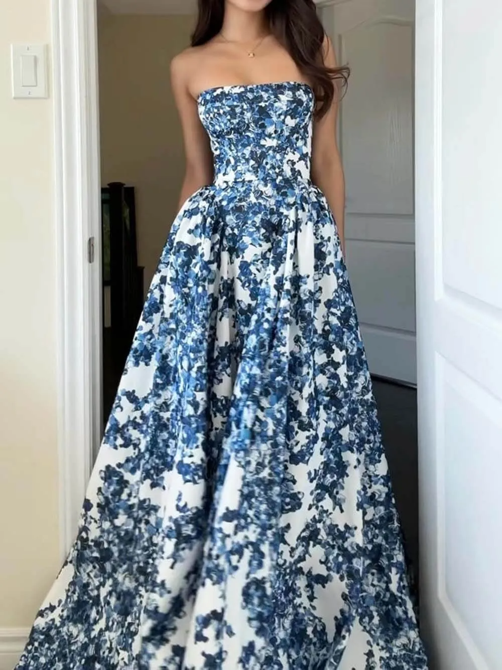 Valeria | 3D Tailored Long Evening Gown