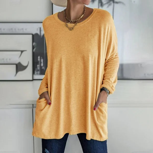 Women's Relaxed Long Sleeve Top