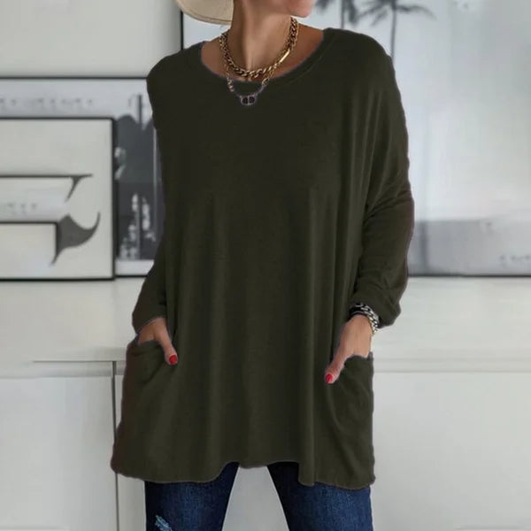 Women's Relaxed Long Sleeve Top