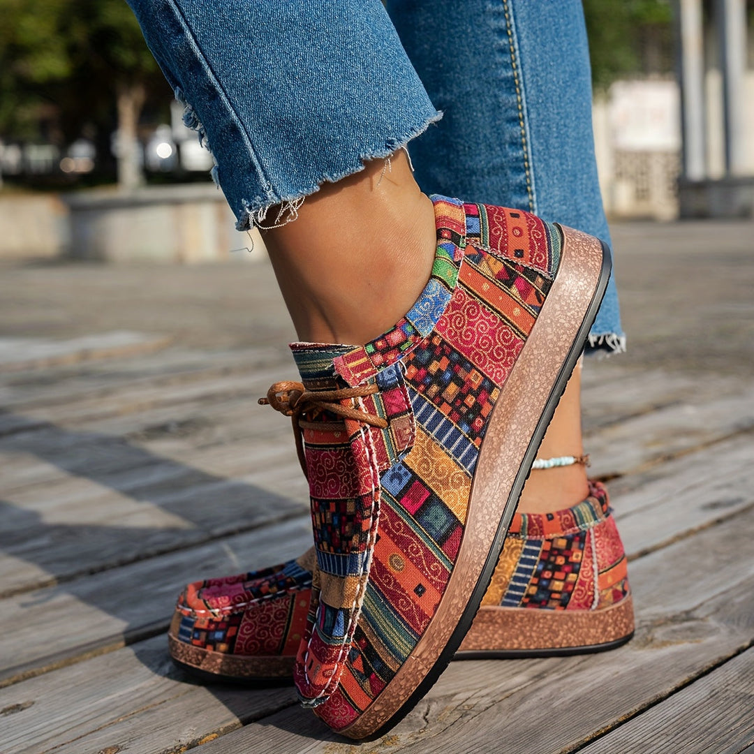 Women's Colourful Retro Shoes