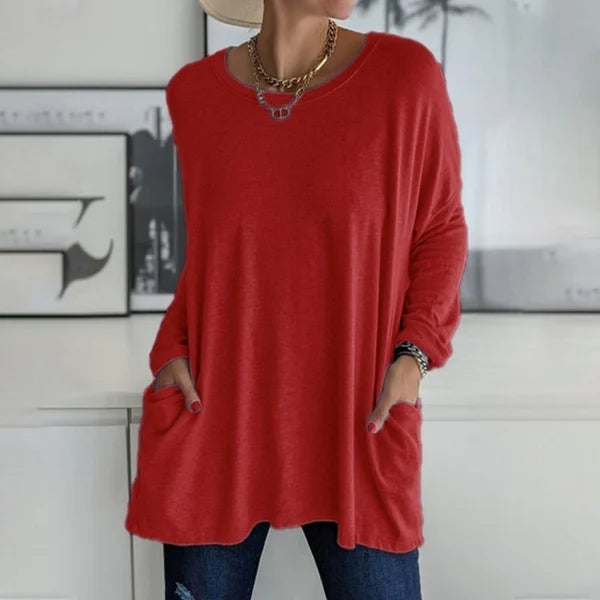 Women's Relaxed Long Sleeve Top