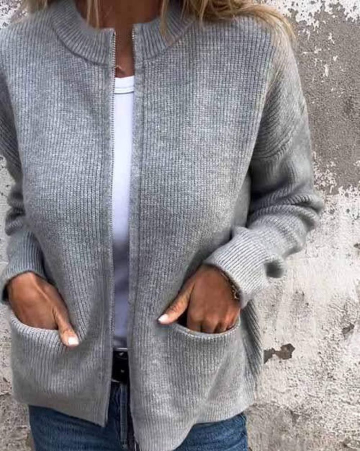 Women's Cotton Knitted Cardgian