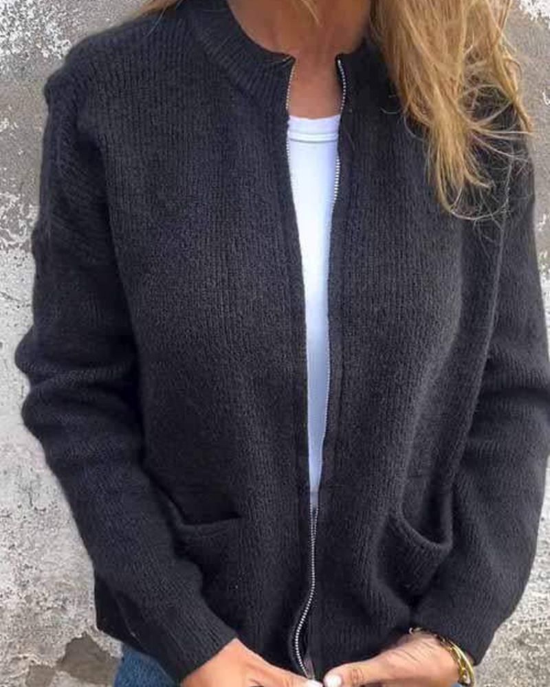 Women's Cotton Knitted Cardgian