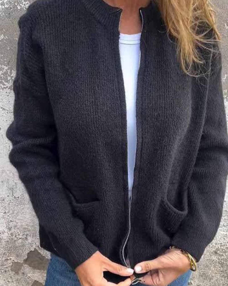 Women's Cotton Knitted Cardgian
