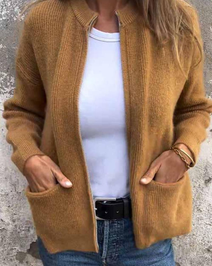 Women's Cotton Knitted Cardgian