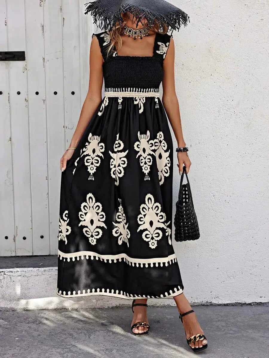 Samantha | Bohemian Maxi Dress
