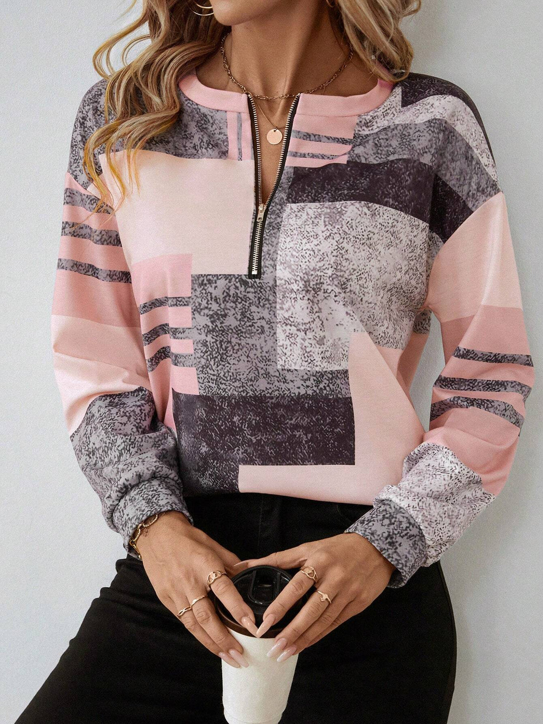 Women's Chic Vintage Sweatshirt
