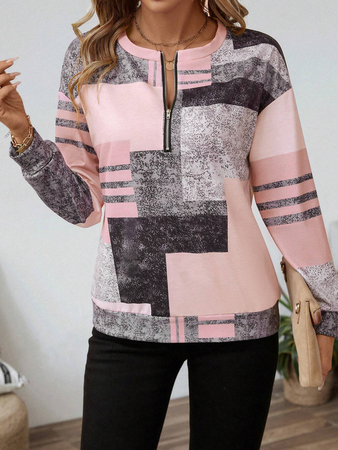 Women's Chic Vintage Sweatshirt