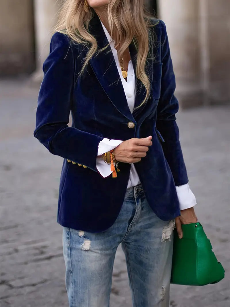 Women's velvet jacket for Elegant