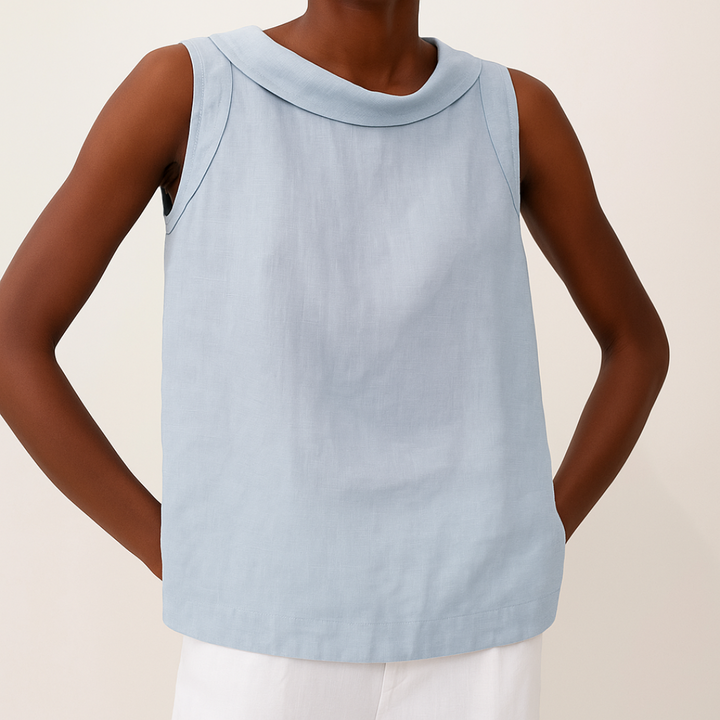 Lilliana | Soft Drape Neck Top