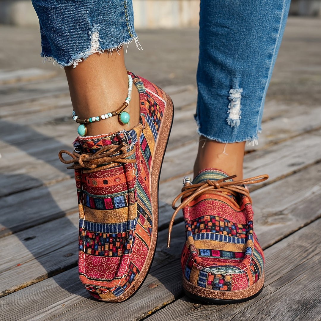 Women's Colourful Retro Shoes