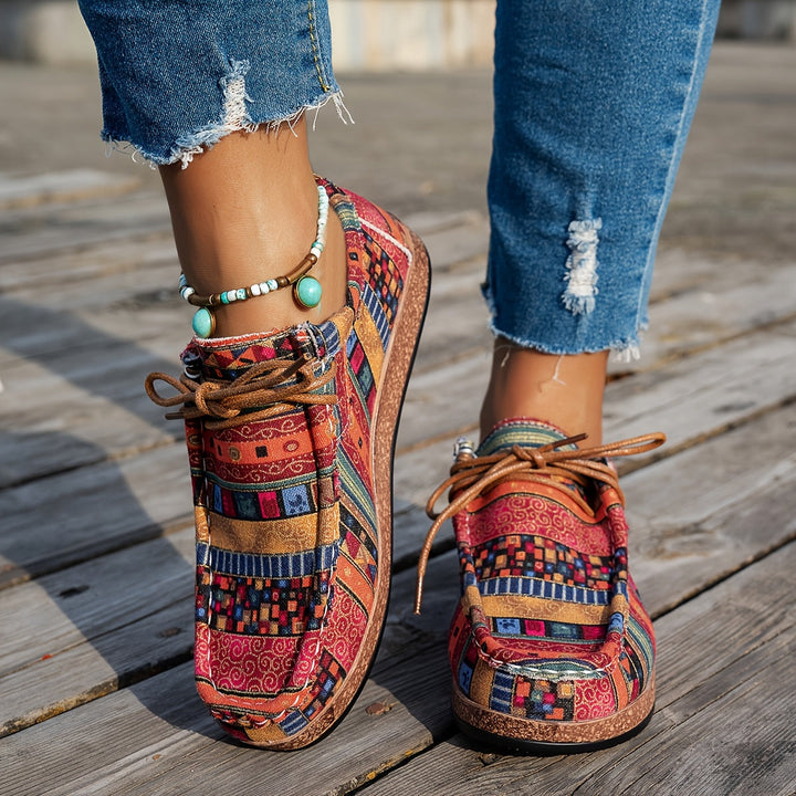 Women's Colourful Retro Shoes