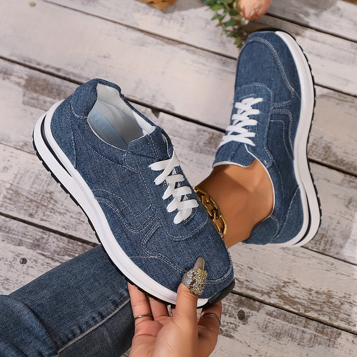Barbara | Classic Denim Sneakers