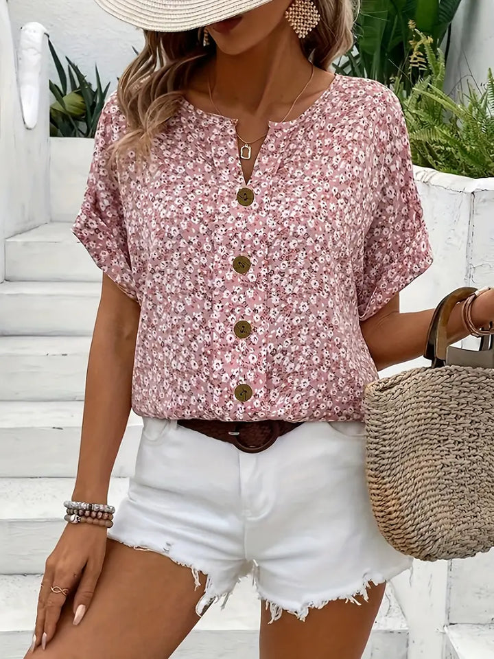 Miracle | Elegant blouse with floral print