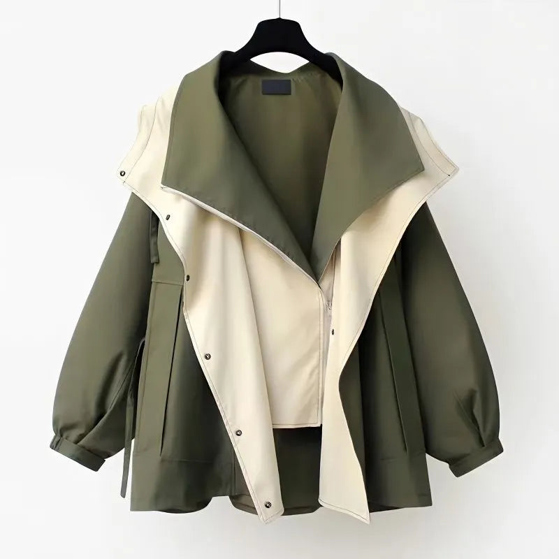 Women's Elegant Weatherproof Windbreaker