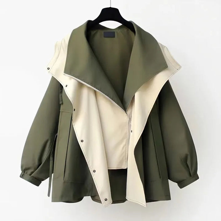 Women's Elegant Weatherproof Windbreaker