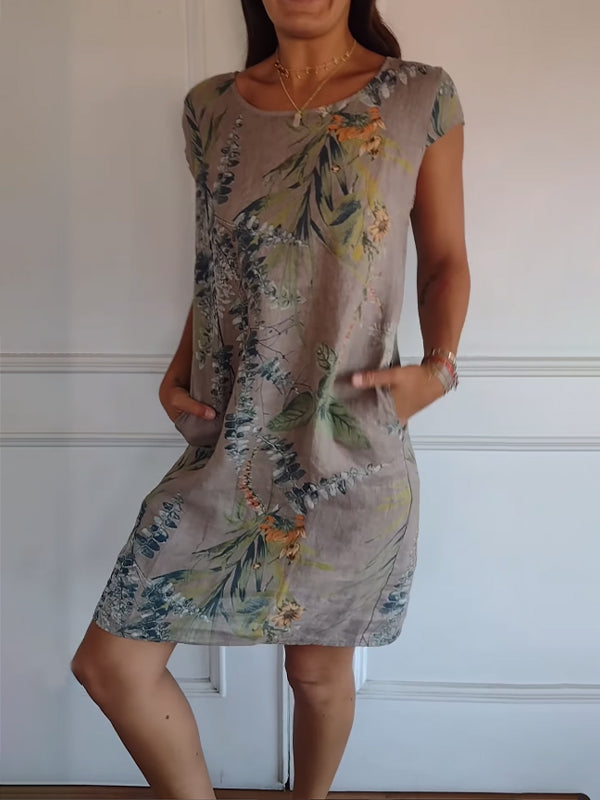 Wrenley | Casual Printed Dress