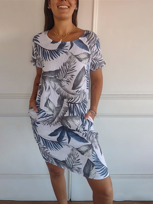 Wrenley | Casual Printed Dress