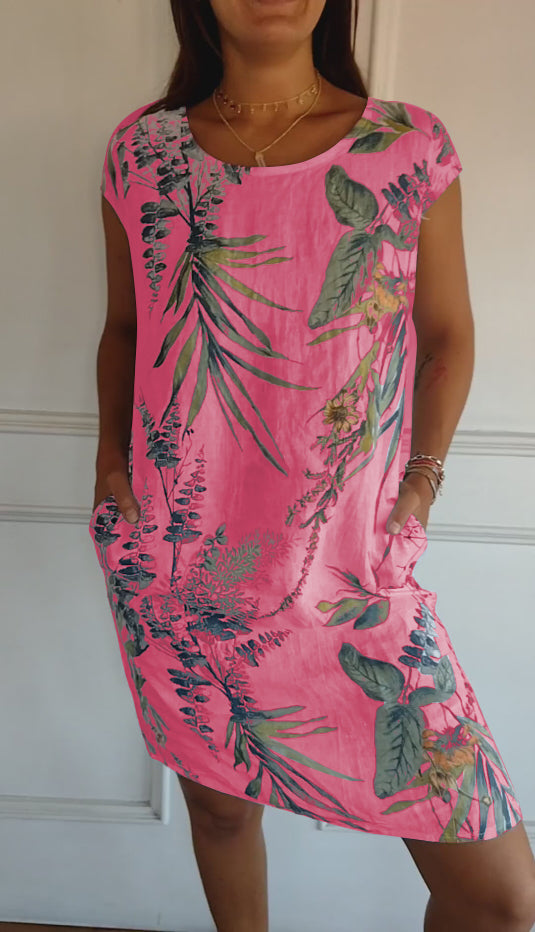 Wrenley | Casual Printed Dress