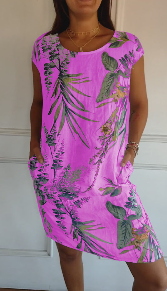 Wrenley | Casual Printed Dress