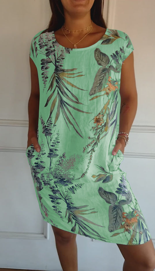 Wrenley | Casual Printed Dress