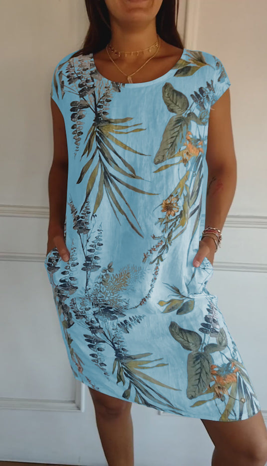 Wrenley | Casual Printed Dress
