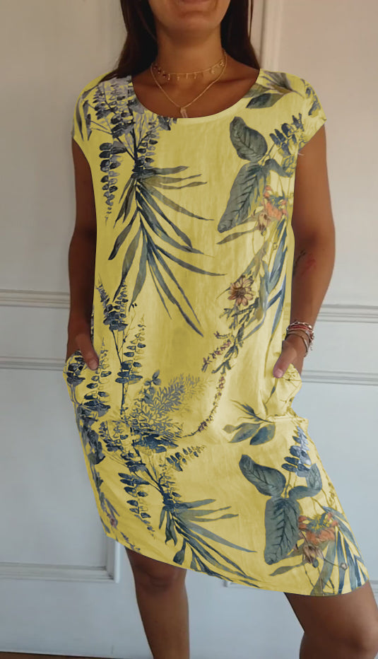 Wrenley | Casual Printed Dress