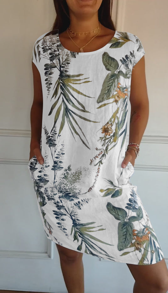 Wrenley | Casual Printed Dress