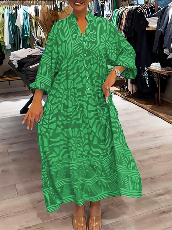 Ruby  | Vibrant Printed Dress