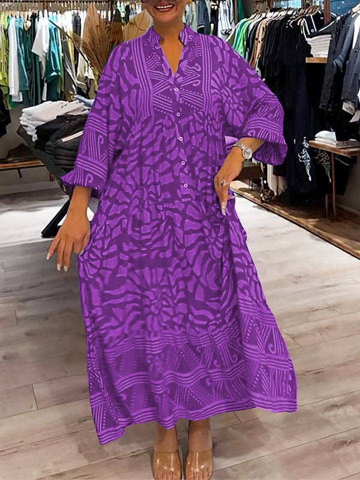Ruby  | Vibrant Printed Dress
