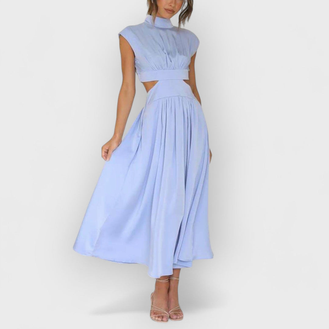 Aster | Women's Cut-Out Waist Midi Dress