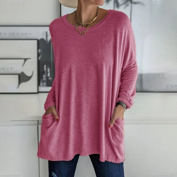 Women's Relaxed Long Sleeve Top