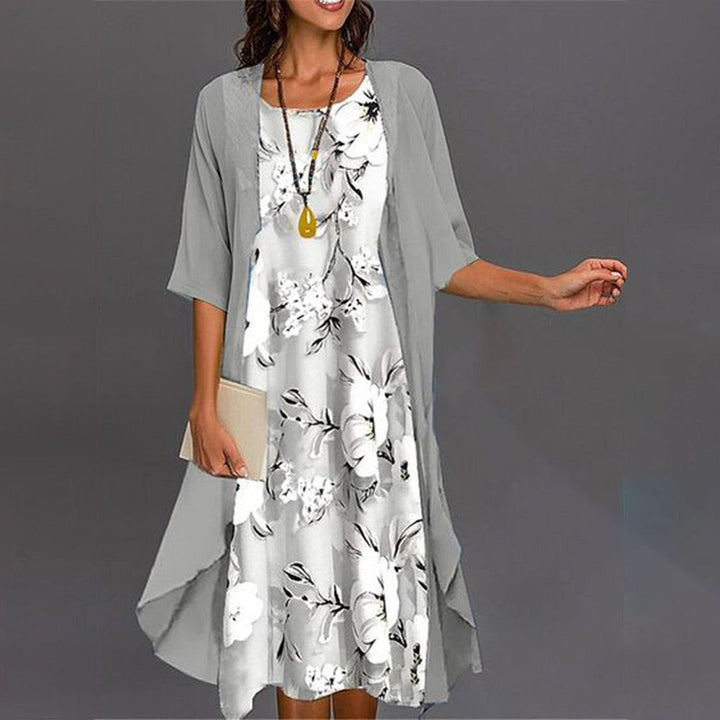 Remi  |  Elegant Printed Dress