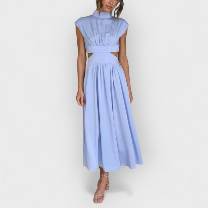Aster | Women's Cut-Out Waist Midi Dress