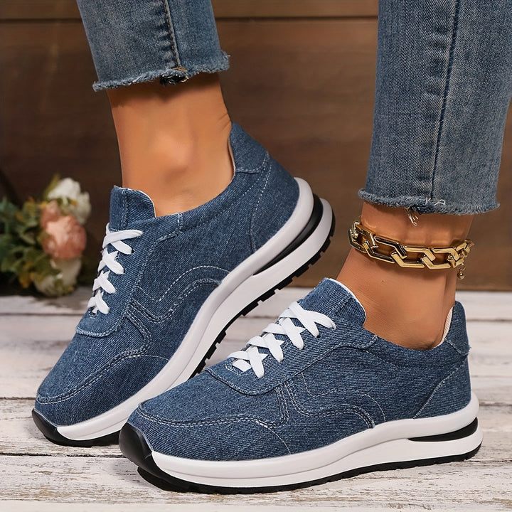 Barbara | Classic Denim Sneakers