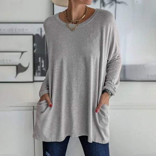 Women's Relaxed Long Sleeve Top
