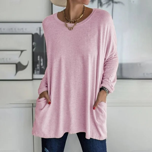 Women's Relaxed Long Sleeve Top