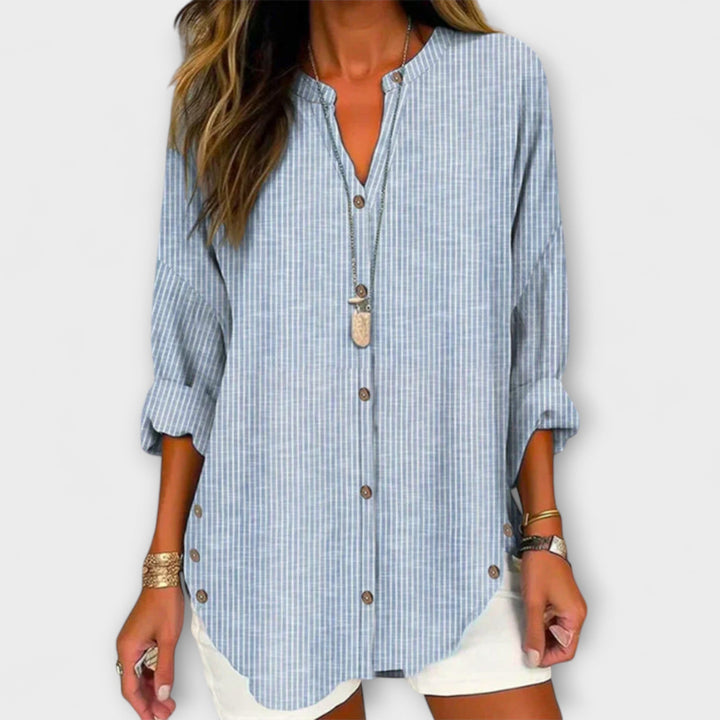 Daleyza | Comfortable V-Neck Top