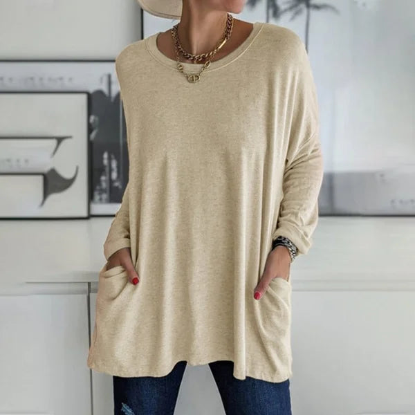 Women's Relaxed Long Sleeve Top