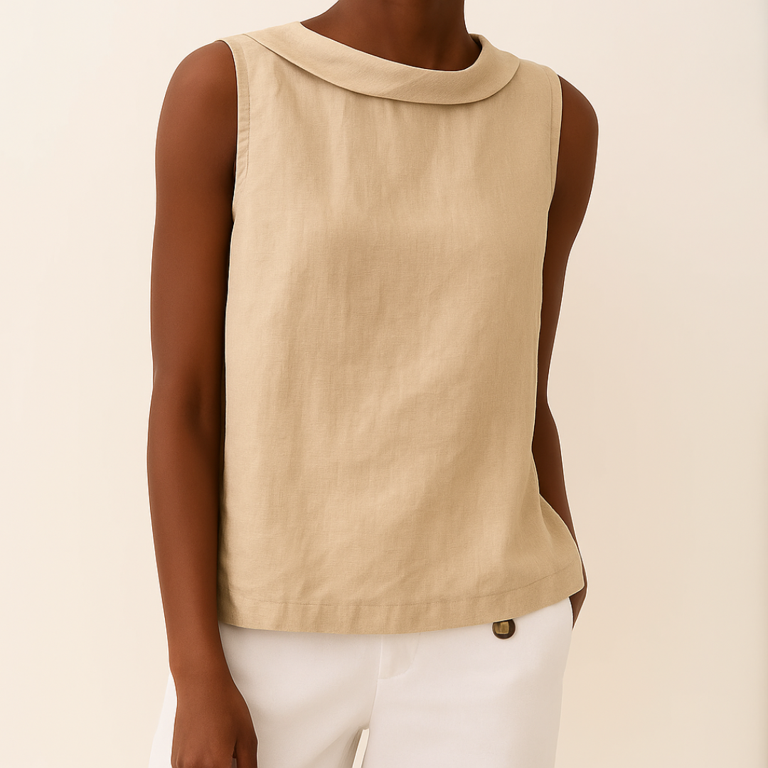 Lilliana | Soft Drape Neck Top