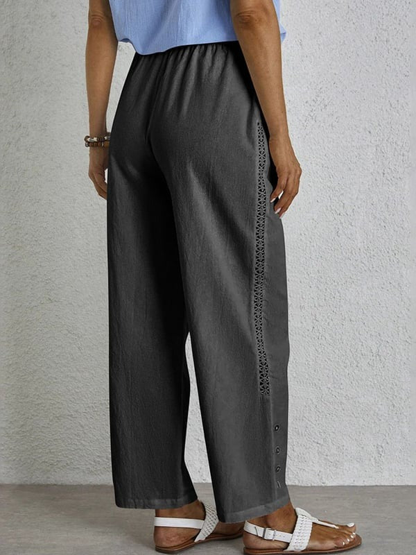 Vera | Relaxed Buttoned Pants