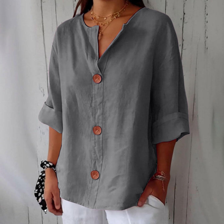 Alayah | Button-Front Blouse