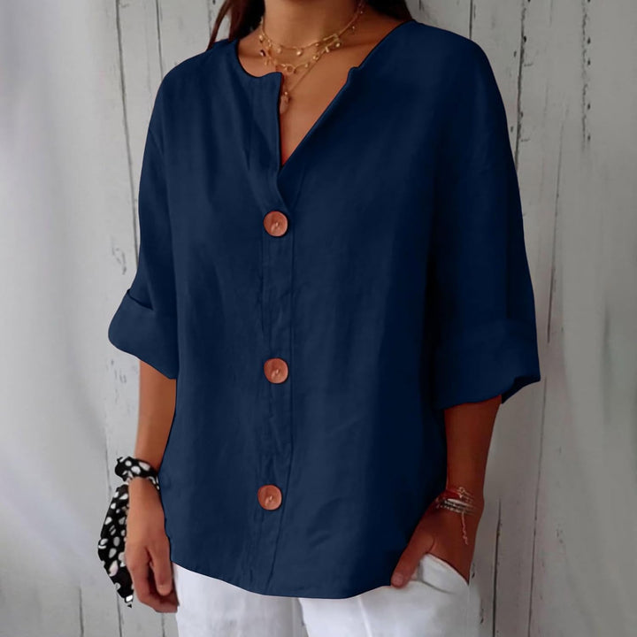 Alayah | Button-Front Blouse