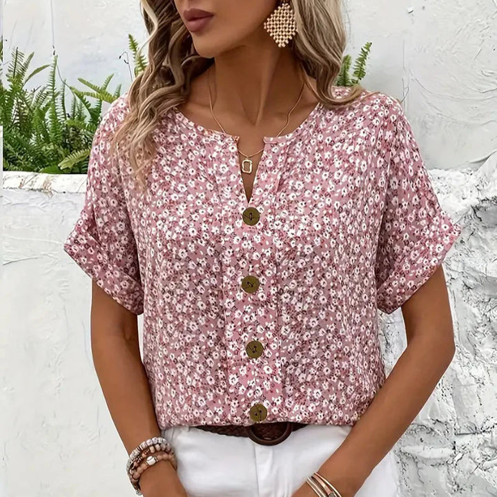 Miracle | Elegant blouse with floral print