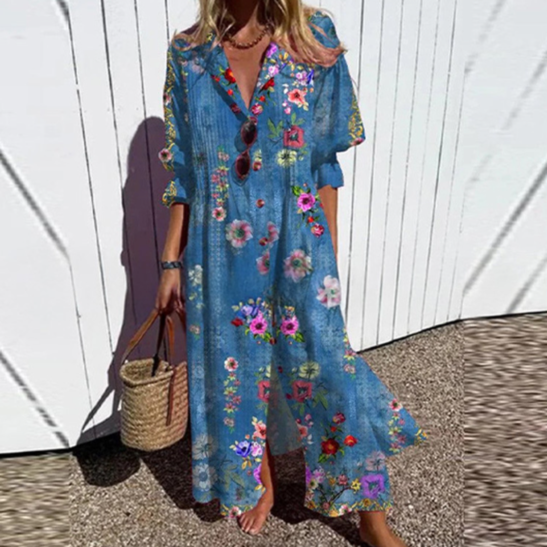 Leila | Bloom Boldly Maxi Dress