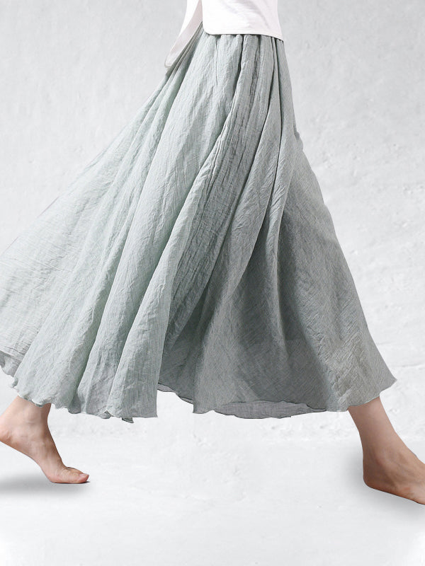 Women's Pearl Shiny Skirt - Effortless Movement